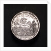 Medal commemorating the construction of the fortress of Cronstadt, 1704; reverse by P.H. Muller