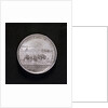 Medal commemorating the attempted invasion of Scotland, 1708; reverse by G. Hautsch
