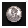 Medal commemorating the attempted invasion of Scotland, 1708; obverse by M. Brunner