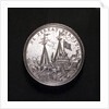 Medal commemorating the capture of Tournai, 1709; obverse by M. Brunner