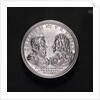 Medal commemorating the Battle of Cape Passaro and the Spanish Armada compared; obverse by G.W. Vestner