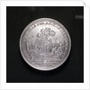 Medal commemorating the Battle of Cape Passaro and the Spanish Armada compared; reverse by G.W. Vestner