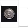 Medal commemorating the Battle of Copenhagen and the manning of the block-ships, 1801; obverse by D.F. Loos