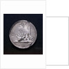 Medal commemorating the raising of the blockade of the Elbe, 1805; obverse by D.F. Loos