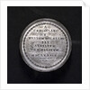 Medal commemorating Danish assistance to England; reverse by B. Meier