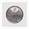 Medal commemorating the French coast bombarded, 1694; reverse by F. Kleinert