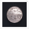 Medal commemorating the relief of Copenhagen and evacuation of Croneburg, 1658; reverse by J. Hercules