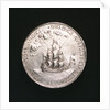 Medal commemorating the voyage to Guinea, 1681; reverse by unknown