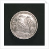 Medal commemorating the Duke of Saxegotha's return home from England; obverse by C. Wermuth