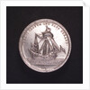 Medal commemorating the Duke of Saxegotha's return home from England; reverse by C. Wermuth