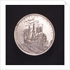 Medal commemorating Danube shipping; reverse by von Setter