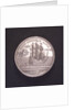 Medal commemorating the voyage of Princess Elisabeth of Brunswick and Luneburg; reverse by unknown