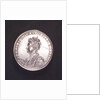 Medal commemorating the attempted invasion of Scotland, 1708; obverse by C. Wermuth