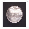 Medal commemorating the attempted invasion of Scotland, 1708; reverse by C. Wermuth