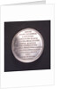 Medal commemorating the attempted invasion of Scotland, 1708; reverse by C. Wermuth