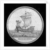 Medal commemorating the journey to Brazil of Archduchess Leopoldine of Austria, 1817; reverse by J.N. Lang