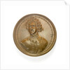 Medal commemorating the capture of Azov, 1696; obverse by S. Judin