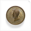 Medal commemorating Admiral Krusenstern; obverse by W. Baranov