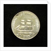 A Danish West Indian coin, 20 cents; reverse by H. Conradsen
