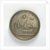 Medal commemorating the escape of Charles XII from Stralsund, 1715; reverse by unknown