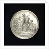 Medal commemorating the defence of Colberg and Paul von Werner, 1760; reverse by N. Georgi
