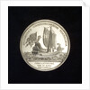Medal commemorating the protection of sea trade; reverse by Gustav Ljungberger