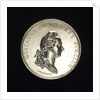 Medal commemorating the Royal care of Commerce of Stockholm; obverse by Gustav Ljungberger