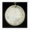 Naval reward medal; reverse by unknown
