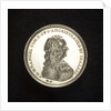 Medal commemorating Admiral Count Wragel; obverse by M. Frumerie