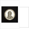 Medal commemorating Admiral Count Wragel; obverse by M. Frumerie