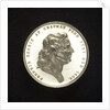 Medal commemorating the centenary of the Swedish Royal Naval Institution; obverse by Lea Ahlborn