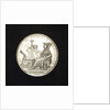 Russian naval school prize medal; reverse by V.E. Alexejeff