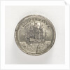 Counter commemorating the arrival of King Charles III in Portugal, 1703; obverse by C. Wermuth