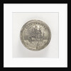 Counter commemorating the arrival of King Charles III in Portugal, 1703; obverse by C. Wermuth