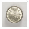 Counter commemorating the arrival of King Charles III in Portugal, 1703; reverse by C. Wermuth