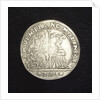Counter commemorating the Battle of Paros, 1651; obverse by Z.A. Semitecolo