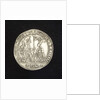 Counter commemorating the victory off the Dardanelles, 1656; obverse by F. Corner