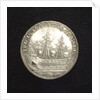 Counter commemorating the victory over the pirates of Tunis, 1790; obverse by M. Badoreo