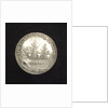 Counter commemorating the victory over the pirates of Tunis, 1790; obverse by M. Badoreo