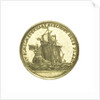 Counter commemorating the sinking of the 'Groenebosch', 1721; obverse by unknown