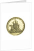 Counter commemorating the sinking of the 'Groenebosch', 1721; obverse by unknown