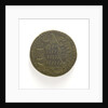 Counter commemorating Rhode Island relieved and evacuated, 1779; obverse by unknown