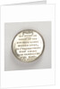 Counter commemorating the Battle of Doggerbank, 1781; reverse by J.M. Lageman