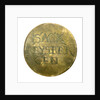 Badge of the Compass and Sailmakers guild of Amsterdam; reverse by Unknown