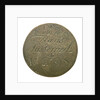 Lighterman's badge; reverse by unknown