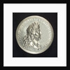 Medal commemorating the action off Beachy Head, 1690; obverse by H. Roussel