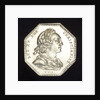 Medal commemorating the presentation to King Louis XV of an eighty-gun ship; obverse by J.C. Roettier