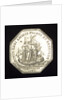 Medal commemorating the presentation to King Louis XV of an eighty-gun ship; reverse by J.C. Roettier