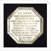 Medal commemorating Etienne François, Duc de Choiseul-Amboise (1719-1785), Minister of Marine by L.O.R.