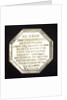 Medal commemorating Etienne François, Duc de Choiseul-Amboise (1719-1785), Minister of Marine by L.O.R.